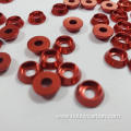 aluminum keyhole cup washers